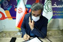 مدیرکل هماهنگی و نظارت بر خدمات شهری شهرداری قم در سامانه ۱۳۷ حاضر شد