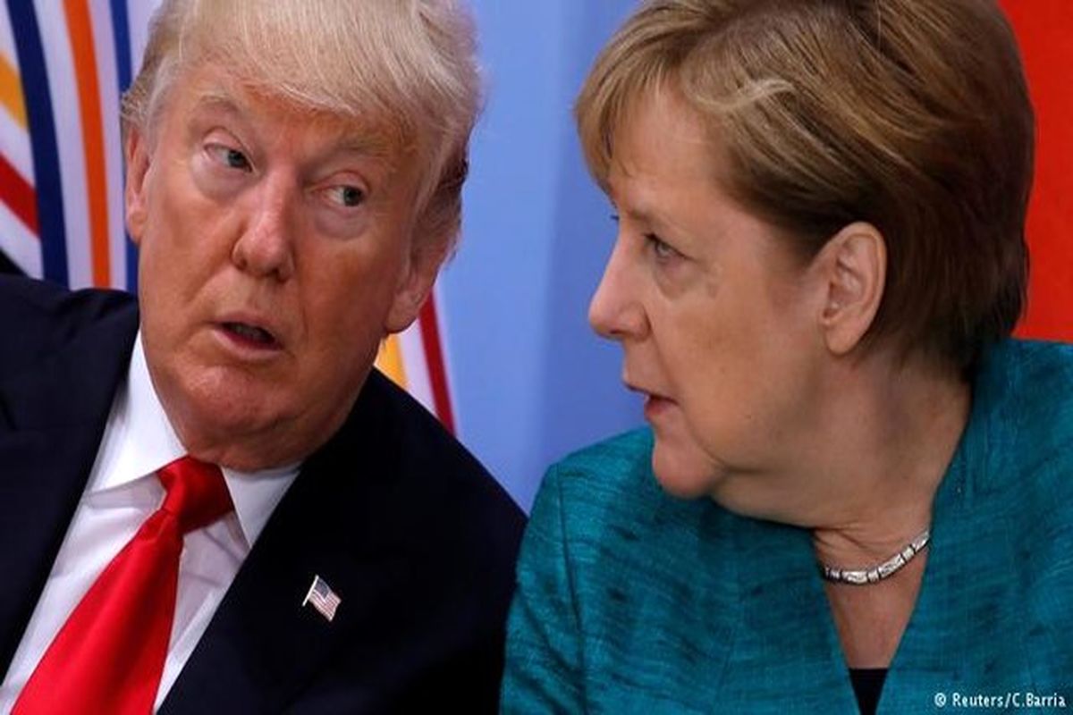 تماس تلفنی ترامپ با مرکل به مناسبت پیروزی‌اش در انتخابات آلمان