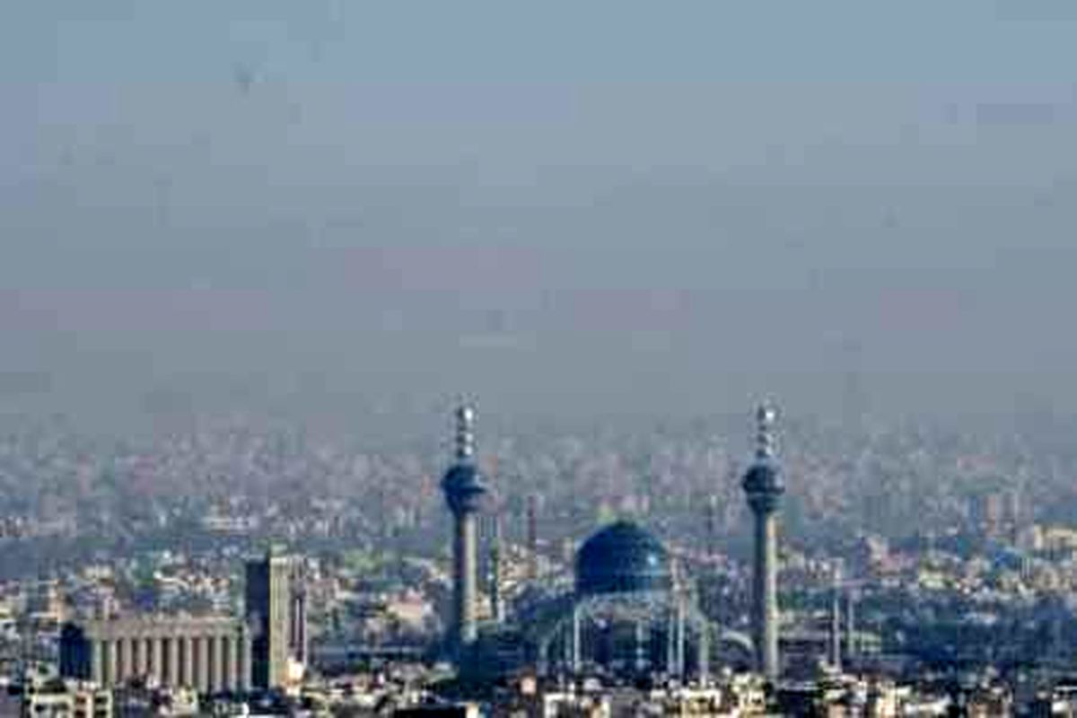 شرایط ناسالم هوای اصفهان برای گروه های حساس 
