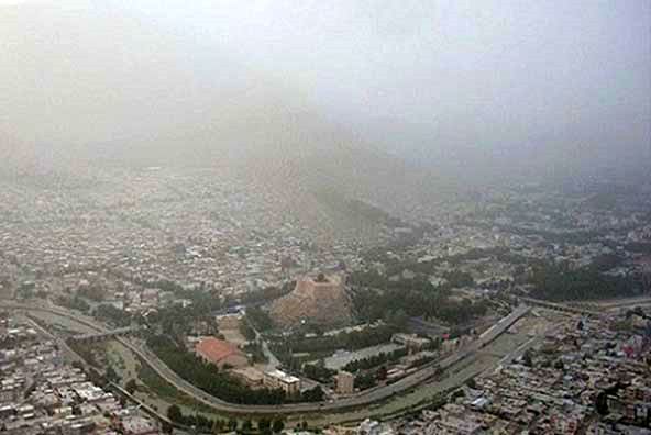 هوای 9 شهر استان لرستان در وضعیت ناسالم است
