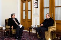 لاریجانی با شهردار تهران دیدار کرد