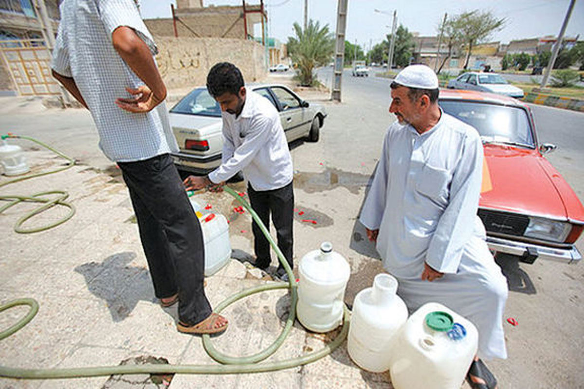 بحران آب در خرمشهر و آبادان