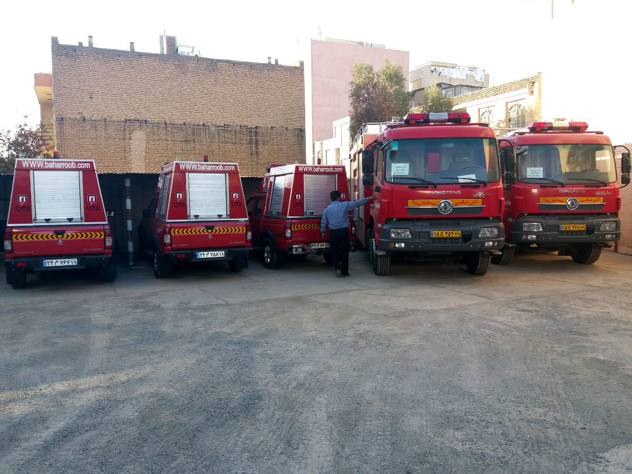 ماشین‌آلات آتش‌نشانی کرمانشاه مجهز می‌شوند