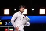 نیما زاهدی از مسابقات شمشیربازی فرانسه حذف شد