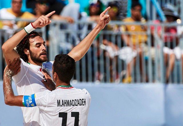 صعود ساحلی‌بازان ایران به یک‌چهارم نهایی جام جهانی