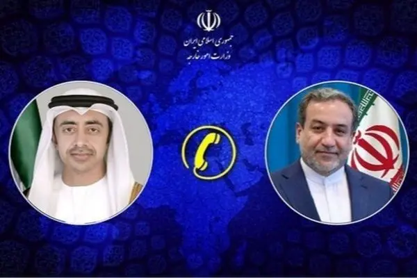 وزیر خارجه امارات از اهتمام ایران به دیپلماسی قدردانی کرد 