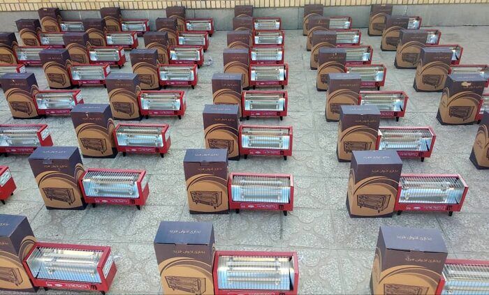 ۱۱۱۰ دستگاه لوازم گرمایشی بین نیازمندان هرمزگانی توزیع شد
