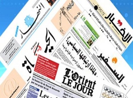 مهمترین عناوین امروز شنبه روزنامه های لبنان 
