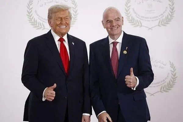 دونالد ترامپ در مراسم قرعه‌کشی جام جهانی آمریکا شرکت می کند