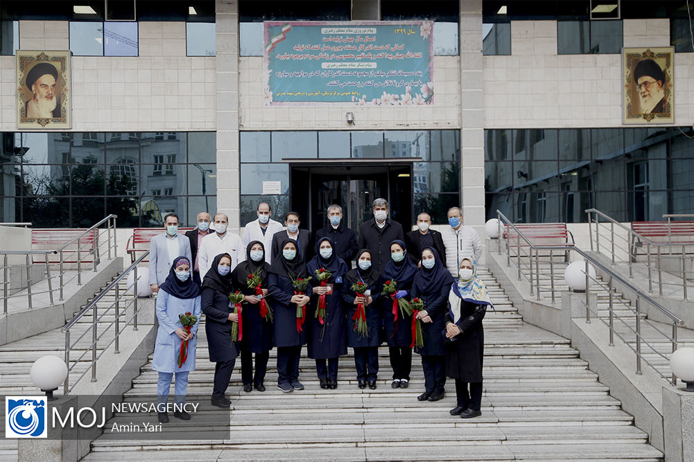 تقدیر از کادر درمان بیمارستان های شهید مدرس و شهدای تجریش
