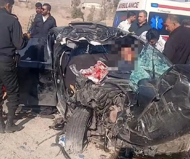 فیلمی از سانحه ای فوت همسر معاون رئیس جمهور در رانندگی محور تهران-سمنان + فیلم