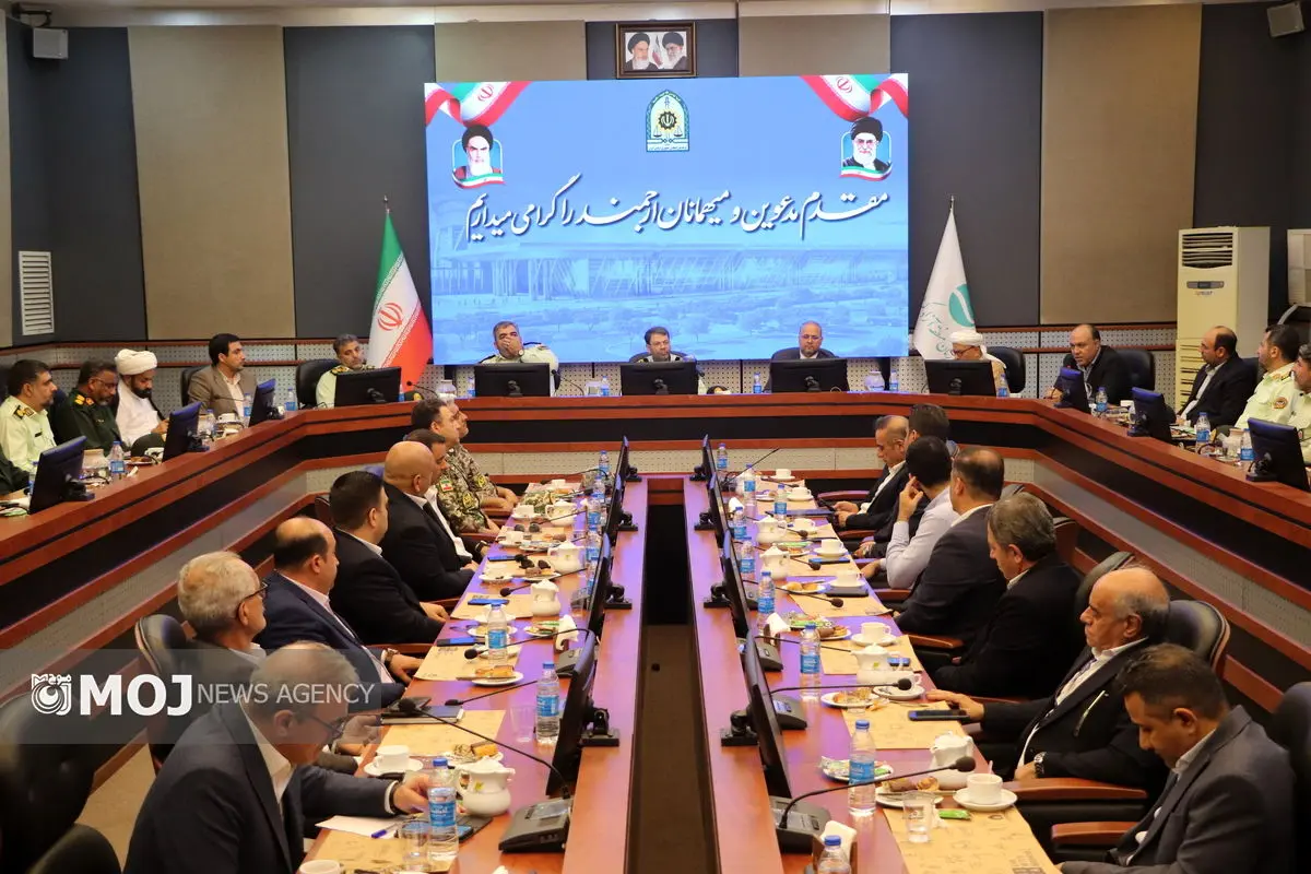 مراسم معارفه رییس پلیس فرودگاه کیش