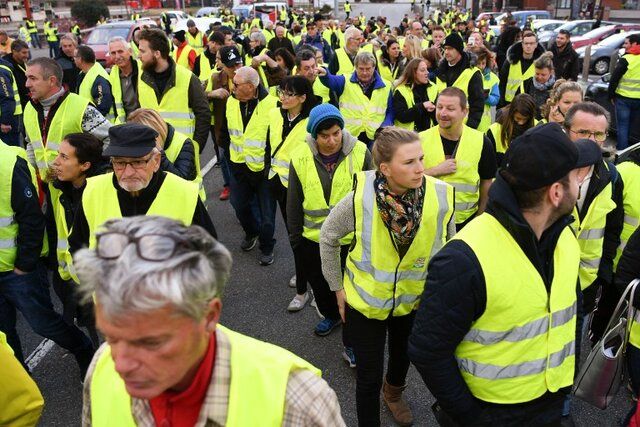 تظاهرات جلیقه زردها در ژنو