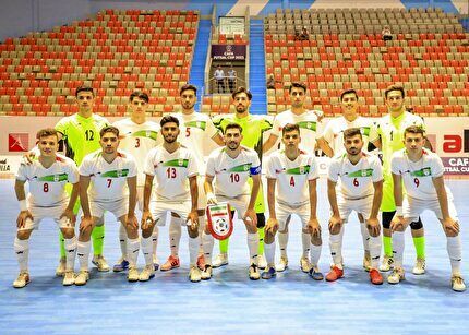امید‌های فوتسال ایران در مسابقات کافا قهرمان شدند