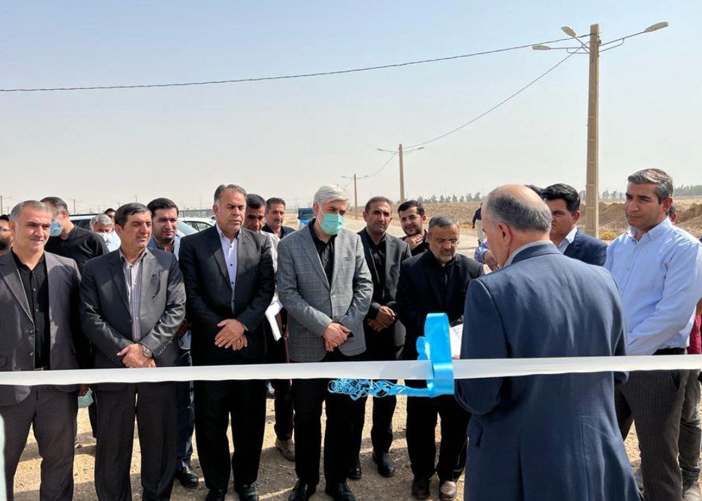 پروژه آبرسانی به پایانه مرزی مهران افتتاح شد