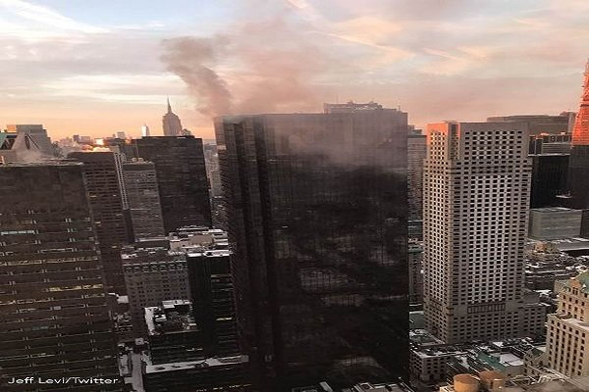 آتش سوزی در برج ترامپ یک کشته بر جای گذاشت
