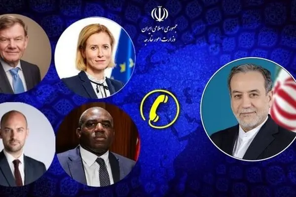 رایزنی عراقچی با مقامات اروپایی درباره مسائل هسته‌ای و تحریم‌ها