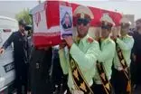 تشییع پیکر شهید مدافع وطن«سیروس خنجری» در ماژین دره شهر 