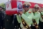 تشییع پیکر شهید مدافع وطن«سیروس خنجری» در ماژین دره شهر 