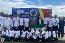 کسب هشت مدال رنگارنگ نمایندگان ایران در روئینگ قهرمانی آسیا