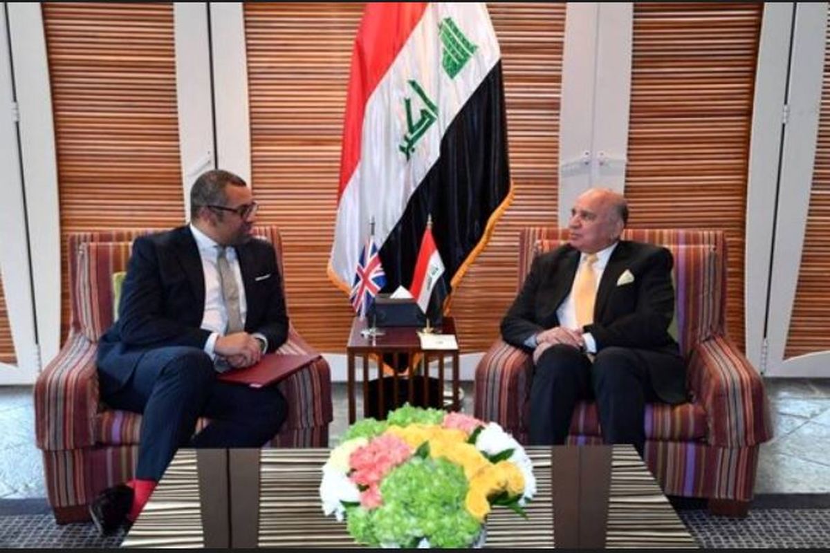 رایزنی وزرای خارجه عراق و انگلیس در حاشیه نشست منامه