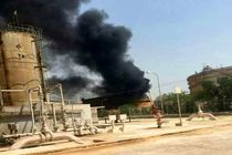 آتش سوزی در مجتمع پتروشیمی بوعلی سینا ماهشهر