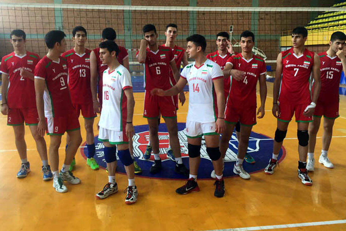 والیبالیست‌های دانش‌آموز ایران با شکست برزیل حریف چین‌تایپه شدند
