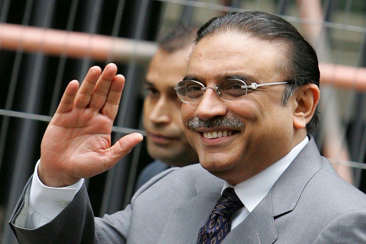 رئیس‌جمهوری پاکستان به «آصف علی زرداری»  رسید