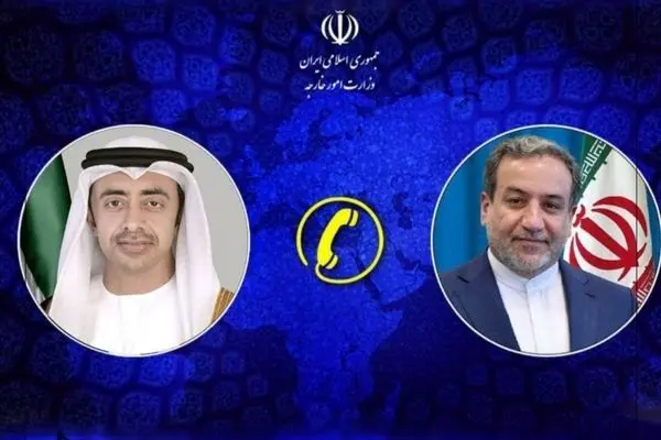 ایران و امارات بر توسعه روابط دوجانبه تاکید کردند