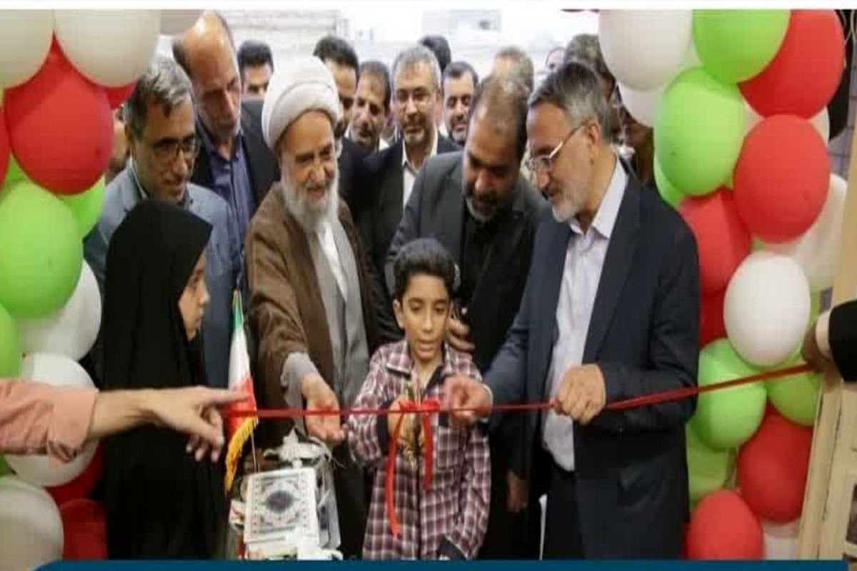 افتتاح یک واحد آموزشی و دو طرح عمرانی در شهرستان آران و بیدگل 