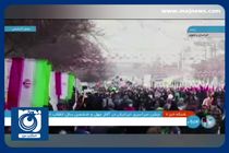 آغاز پرشور راهپیمایی ۲۲ بهمن در خراسان رضوی + فیلم