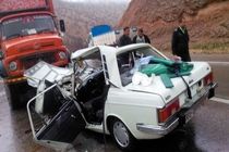 4 کشته در تصادف کامیون با سواری پیکان در نایین 
