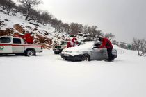 امدادرسانی به ۸۷۰ فرد آسیب دیده از بارش برف و باران در خوزستان