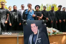 مراسم تشییع پیکر امید جهان