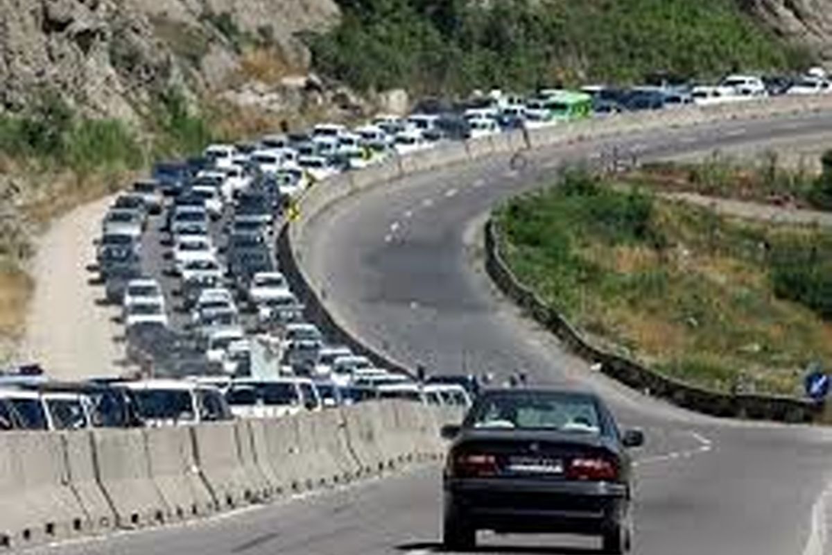 کنترل ترافیک در محور مهم رشت‌ ‌ قزوین و بالعکس
