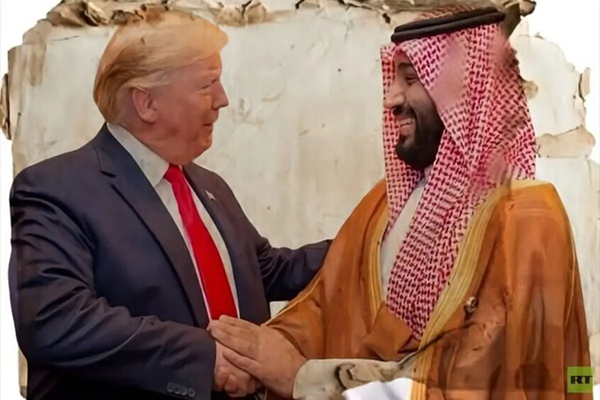 محمد بن سلمان و دونالد ترامپ
