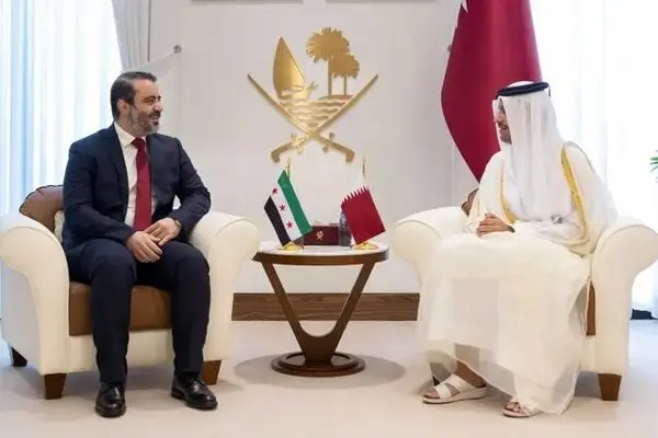  وزیران خارجه قطر و سوریه دیدار و گفتگو کردند