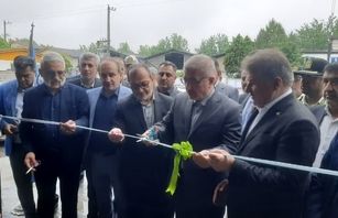 افتتاح خط تولید کمباین و تراکتور در مازندران