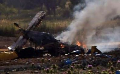 هواپیمای سبک رژیم صهیونیستی در نزدیکی نوار غزه سقوط کرد