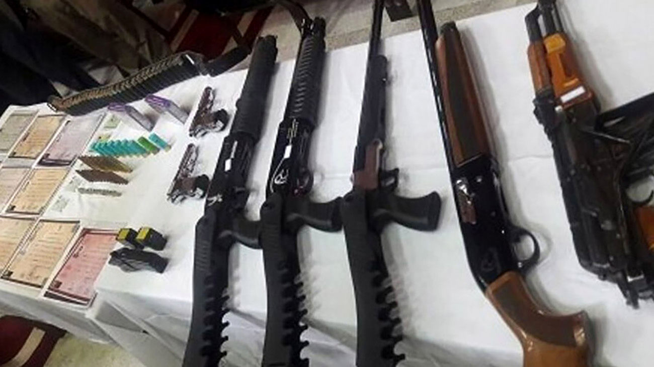 کشف و ضبط ۱۲۴ قبضه انواع سلاح غیرمجاز در طرح "رعد" خوزستان