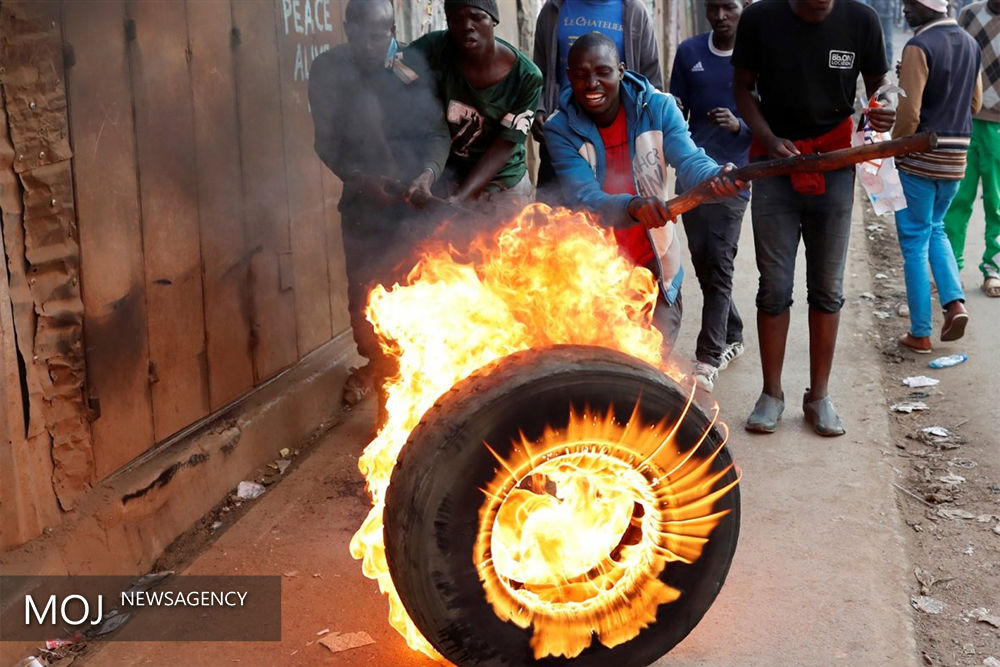 ادامه اعتراضات به انتخابات در کنیا‎
