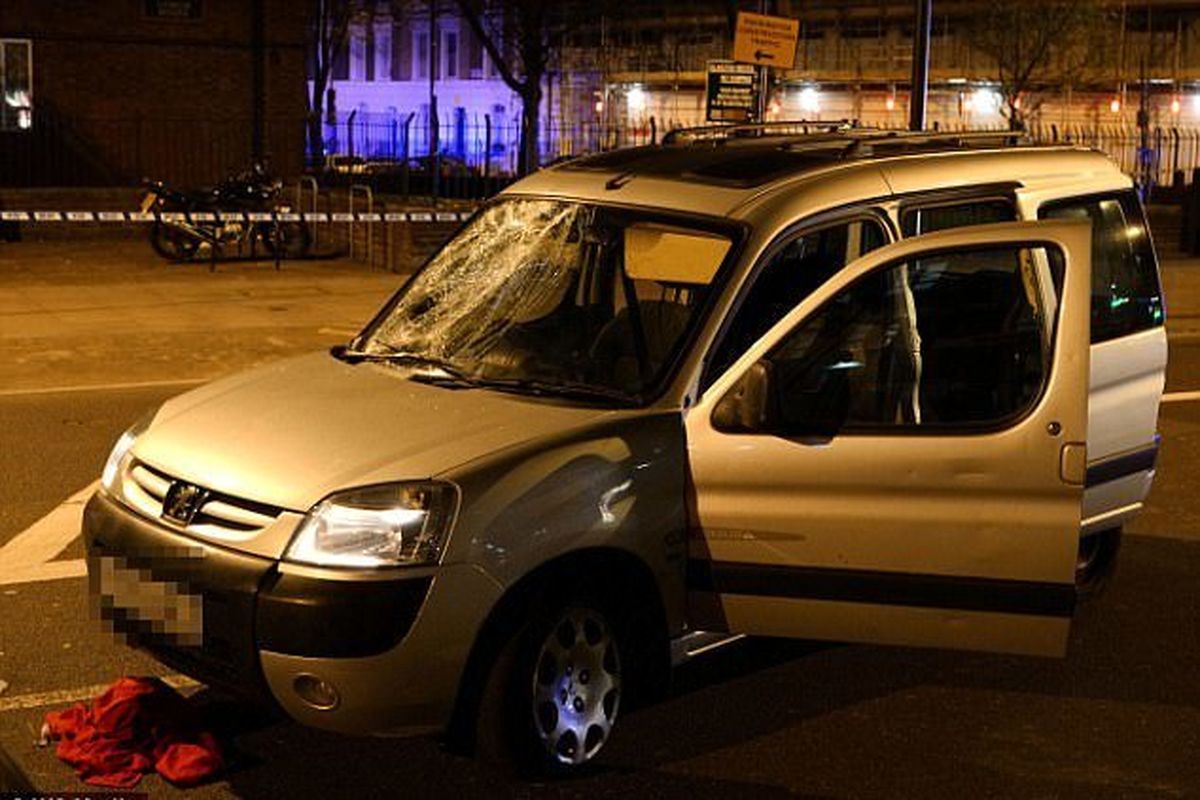 وقوع حمله‌ای جدید با خودرو در شهر لندن