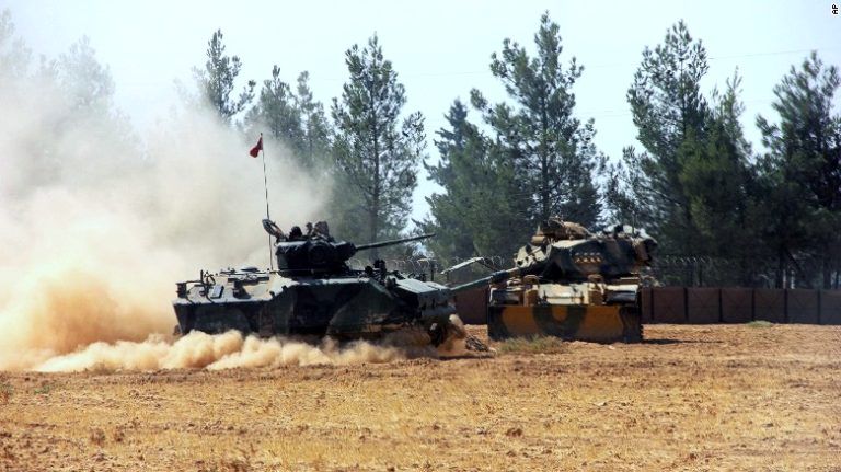 ترکیه دامنه عملیات زمینی خود را در سوریه گسترش داد