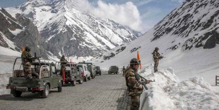 درگیری نظامیان هند و چین در منطقه مرزی