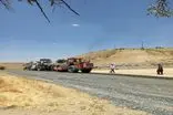 عملیات استانداردسازی جاده امروله با پیگیری‌های فرماندار سنندج آغاز شد 