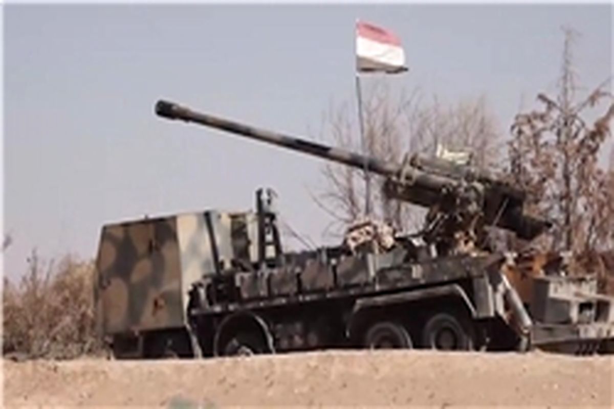 ساقط شدن ده ها موشک توسط پدافند ارتش سوریه