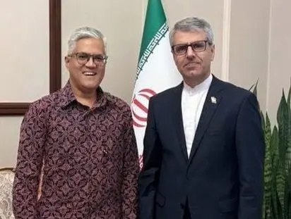 سفیر اندونزی در تهران با سخنگوی وزارت امور خارجه ایران  دیدار کرد