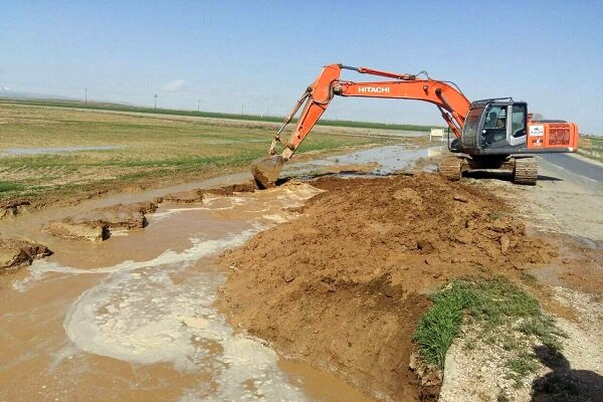 آغاز عملیات بازگشایی و ساماندهی رودخانه گلمغان اردبیل