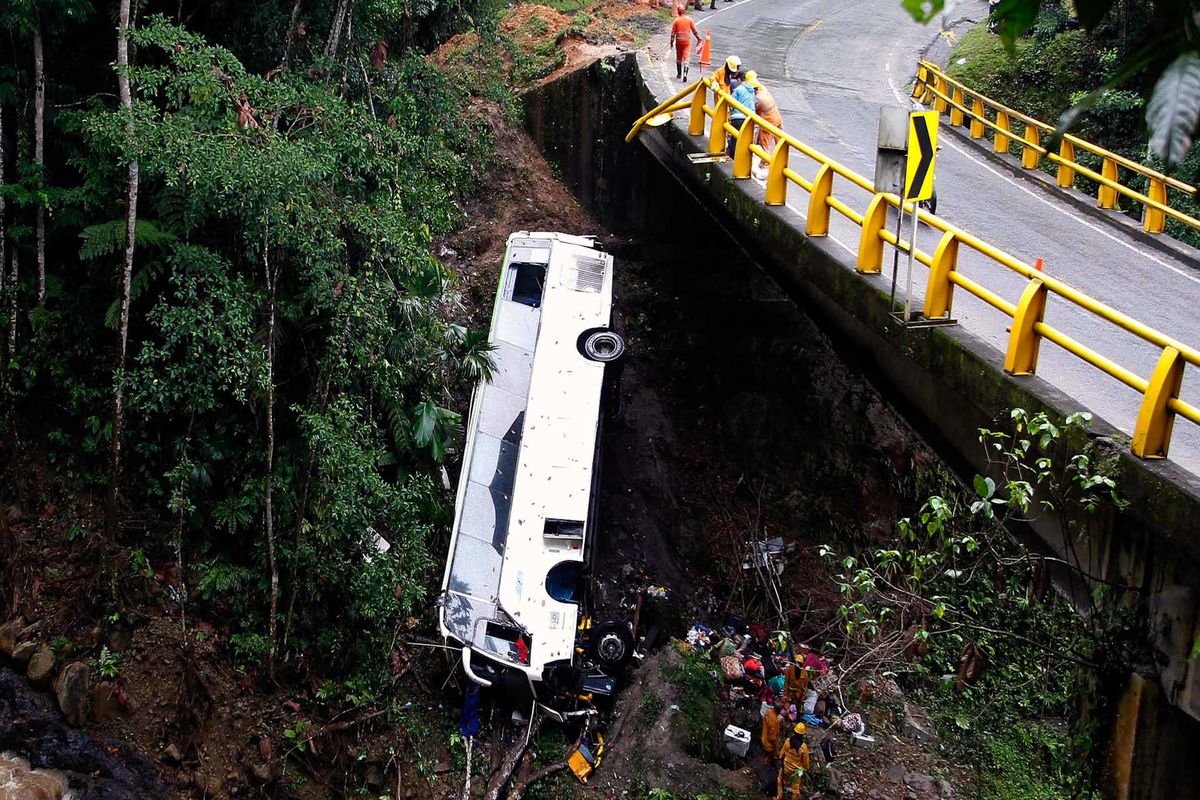 تصادف اتوبوس در کاستاریکا حداقل شش کشته برجای گذاشت