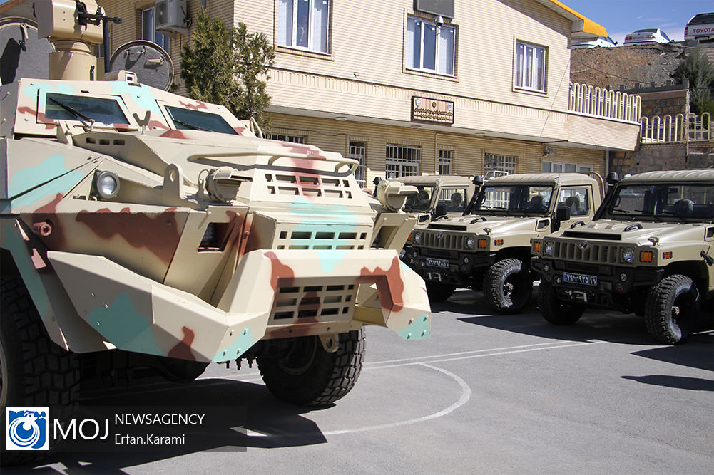 الحاق اولین مرحله تجهیزات نوین به فرماندهی مرزبانی کردستان